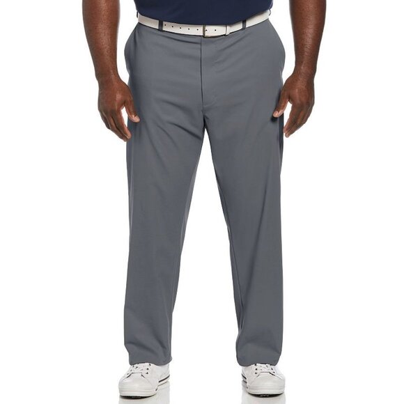 Big & Tall Grand Slam Regular-Fit Active Waistband Golf Pants, 40 X 30, Med Grey - Picture 1 of 1